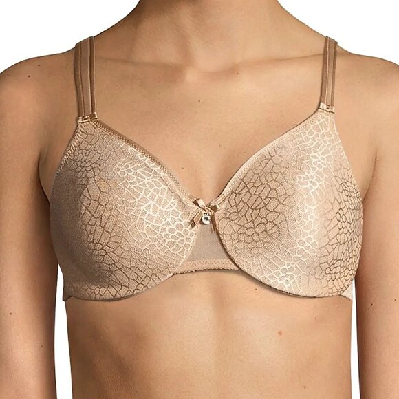 NEW CHANTELLE Women's C Magnifique Seamless Unlined Minimizer Ultra Nude 36DDD - Picture 2 of 5